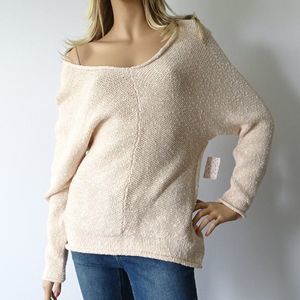 Free People Bright Lights V-Neck Sweater NWT